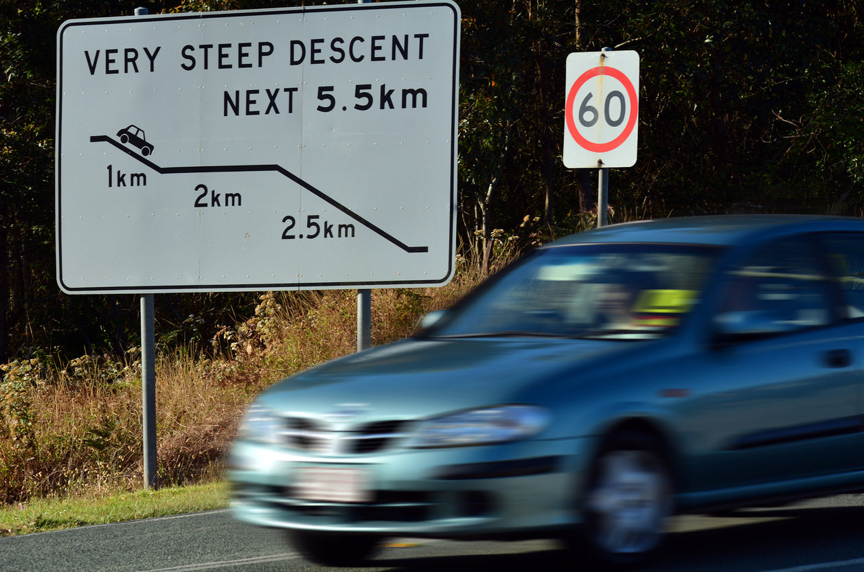 Tips for driving on steep hills